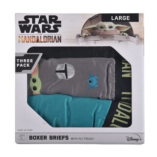 Foto 2 | Foto 2 | Calzoncillos Tipo Bóxer Star Wars Mandalorian Para Hombre - Venta Internacional.