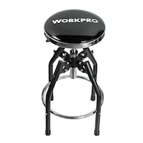 Taburete Shop Workpro Resistente Ajustable Hidráulico 150 Kg - Venta Internacional.
