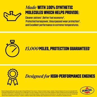 Foto 4 | Foto 4 | Aceite De Motor Pennzoil Platinum Totalmente Sintético 0w-16 5l (x3) - Venta Internacional.