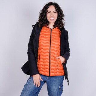 Foto 5 | Foto 5 | Chamarra Doble Vista Para Mujer Con Capucha Greenlander Negro