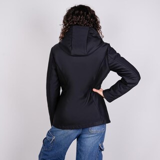 Foto 7 | Foto 7 | Chamarra Doble Vista Para Mujer Con Capucha Greenlander Negro