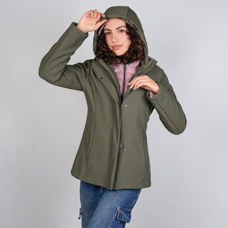 Foto 6 | Foto 6 | Chamarra Doble Vista Para Mujer Con Capucha Greenlander Verde