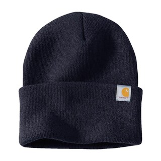 Foto 1 | Foto 1 | Gorro Carhartt De Punto Con Puños Para Hombre Color Azul Marino - Venta Internacional.