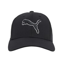 Gorra De Béisbol Puma Evercat Dillon Stretch Fit Negro/plata - Venta Internacional.