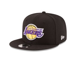 Gorra Snapback New Era Nba Los Angeles Lakers Negra - Venta Internacional.