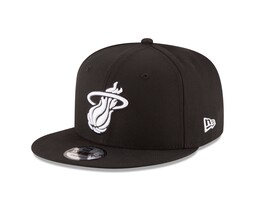 Gorra Snapback New Era Nba Miami Heat Para Hombre Color Negro - Venta Internacional.