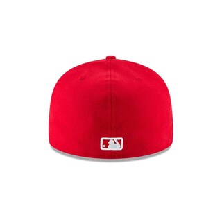 Foto 4 | Foto 4 | Gorra New Era Mlb Basic Ny Yankees 59fifty Scarlet Talla 7 3/8 - Venta Internacional.