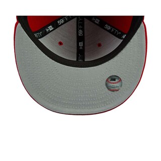 Foto 5 | Foto 5 | Gorra New Era Mlb Basic Ny Yankees 59fifty Scarlet Talla 7 3/8 - Venta Internacional.