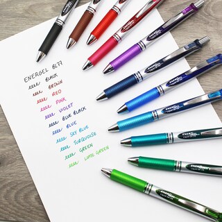 Foto 7 | Foto 7 | Bolígrafo De Tinta De Gel Pentel Energel Xm Bl77 0 7 Mm Tropical Juego De 5 - Venta Internacional.
