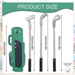 Foto 2 | Foto 2 | Accesorios Para Casas De Muñecas En Miniatura Palos De Minigolf A Escala 1:12 - Venta Internacional.