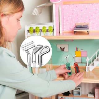 Foto 7 | Foto 7 | Accesorios Para Casas De Muñecas En Miniatura Palos De Minigolf A Escala 1:12 - Venta Internacional.