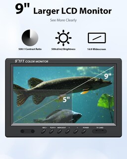 Foto 2 | Foto 2 | Cámara De Pesca Submarina Eyoyo Lcd 1000tvl Fish Finder De 9 Pulgadas - Venta Internacional.