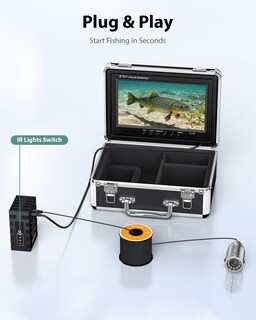 Foto 6 | Foto 6 | Cámara De Pesca Submarina Eyoyo Lcd 1000tvl Fish Finder De 9 Pulgadas - Venta Internacional.