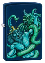 Mechero De Bolsillo Zippo Navy Matte Sea King A Prueba De Viento - Venta Internacional.