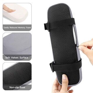 Foto 2 | Foto 2 | Almohadillas Para Reposabrazos Mosiso Memory Foam (paquete De 2) Color Gris - Venta Internacional.