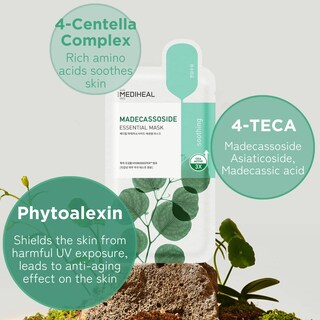 Foto 3 | Foto 3 | Mascarilla Mediheal Madecassoside Essential 10 Hojas - Venta Internacional.