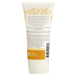 Foto 6 | Foto 6 | Mascarilla Exfoliante Burt's Bees De Arcilla 75 Ml Unisex - Venta Internacional.