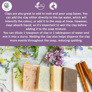 Foto 4 | Foto 4 | Paquete De 5 Polvos De Arcilla Para Hacer Jabón Y Mascarillas 240 Ml Regalo De Yogi - Venta Internacional.