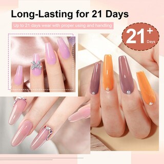 Foto 4 | Foto 4 | Kit De Esmaltes De Uñas En Gel Jodsone 36 Piezas Con Luz Uv Y Herramientas - Venta Internacional.