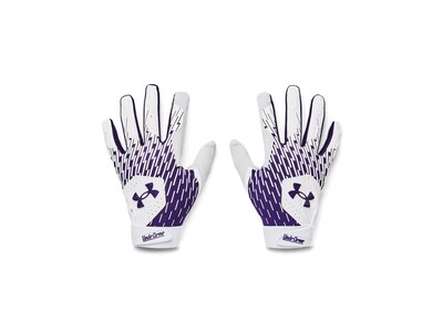 Foto 1 | Foto 1 | Guantes De Béisbol Under Armour Clean Up 104 Para Hombre Color Blanco/morado - Venta Internacional.