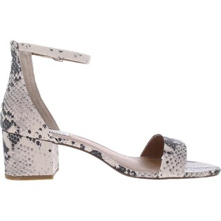 Foto 2 | Foto 2 | Sandalia Con Tacón Steve Madden Irenee Para Mujer Natural Snake 7.5 - Venta Internacional.