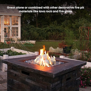 Foto 7 | Foto 7 | Juego De 6 Piedras De Fuego Redondas De Cerámica Stanbroil 13 Cm Color Gris - Venta Internacional.