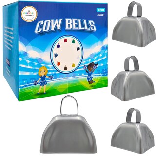 Foto 2 | Foto 2 | Cowbell The Dreidel Company Metal Paquete De 12 Unidades 3 Pulgadas - Venta Internacional.
