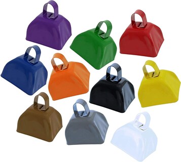 Foto 5 | Foto 5 | Cowbell The Dreidel Company Metal Paquete De 12 Unidades 3 Pulgadas - Venta Internacional.