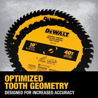 Foto 2 | Foto 2 | Hoja De Sierra Ingletadora O Hoja De Sierra De Mesa Dewalt Dwa110cmb Paquete De 2 - Venta Internacional.