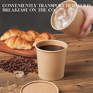 Foto 3 | Foto 3 | Recipientes Para Sopa Jolly Party De Papel De 32 Onzas Paquete De 25 Unidades Con Tapas - Venta Internacional.