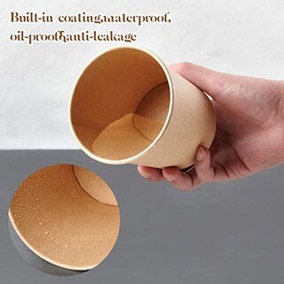 Foto 4 | Foto 4 | Recipientes Para Sopa Jolly Party De Papel De 32 Onzas Paquete De 25 Unidades Con Tapas - Venta Internacional.