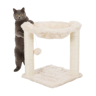 Foto 4 | Foto 4 | Scratching Post Trixie Baza Con Hamaca Base De 16 Cm Color Crema - Venta Internacional.