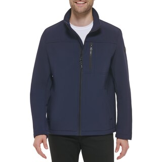 Foto 1 | Foto 1 | Chaqueta Impermeable Cortavientos Calvin Klein Para Hombre Color Azul Marino - Venta Internacional.