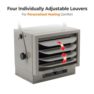 Foto 3 | Foto 3 | Calentador De Garaje Comfort Zone De 5000 W 240 V Montado En El Techo Gris - Venta Internacional.