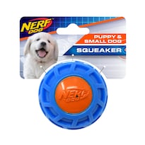 Squeak Ball Nerf Dog Tpr Exo 6 35 Cm Azul/naranja - Venta Internacional.