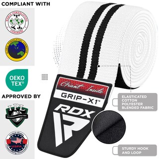 Foto 2 | Foto 2 | Rodilleras Rdx Para Levantamiento De Pesas Levantamiento De Potencia Prensa De Piernas Gimnasio - Venta Internacional.