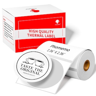 Foto 1 | Foto 1 | Etiquetas Adhesivas Térmicas Phomemo M220/m250/m221/m260 60x60 Mm - Venta Internacional.