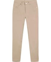 Pantalones Izod Uniforme Escolar Para Niños Parte Delantera Plana Sarga Color Caqui Talla 12 - Venta Internacional.