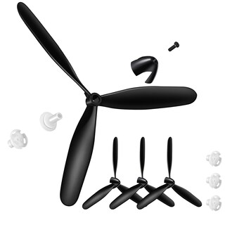 Foto 1 | Foto 1 | Hélices De Avión Rc De Repuesto De 3 Palas Para 761-11 Bf109 Outus - Venta Internacional.