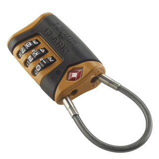 Foto 5 | Foto 5 | Candado Con Cable Tsa Lewis N. Clark Naranja - Venta Internacional.