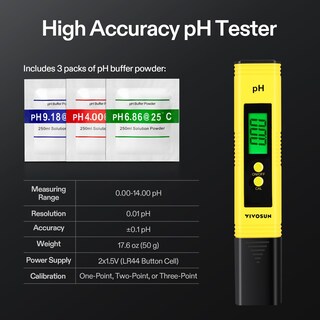 Foto 2 | Foto 2 | Juego De Herramientas Para Medidor Digital De Ph Vivosun Tds Ec Y Temperatura 3 En 1 - Venta Internacional.