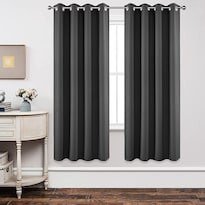 Cortinas Opacas Joydeco Con Aislamiento Térmico De 183 Cm 2 Paneles - Venta Internacional.