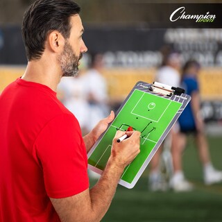 Foto 6 | Foto 6 | Portapapeles De Borrado En Seco Champion Sports Coaching Lacrosse - Venta Internacional.