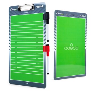 Foto 2 | Foto 2 | Portapapeles De Borrado En Seco Champion Sports Coaching Football 10 X 16 - Venta Internacional.