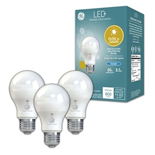 Foto 1 | Foto 1 | Bombillas Led Ge Led+ Dusk To Dawn A19 De 8 5 W (paquete De 3) - Venta Internacional.