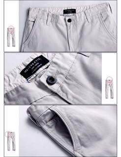 Foto 5 | Foto 5 | Pantalones A Juego Para Hombre Ajustados Pernera Recta Casual 30 Color Caqui Claro - Venta Internacional.