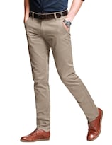 Pantalones A Juego Para Hombre Ajustados Elásticos Casuales 8106 Color Albaricoque - Venta Internacional.