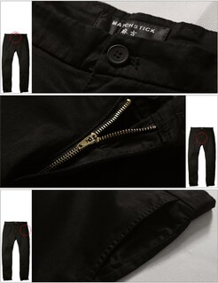 Foto 4 | Foto 4 | Pantalones A Juego Para Hombre Ajustados Cónicos Elásticos Casuales 8050 - Venta Internacional.