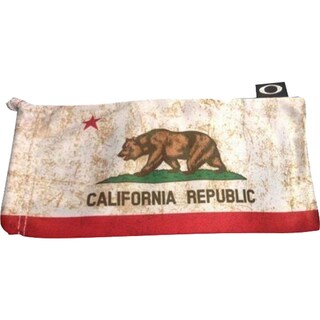 Foto 1 | Foto 1 | Funda Para Gafas De Sol Oakley Microbag Con La Bandera Del Estado De California Unisex - Venta Internacional.