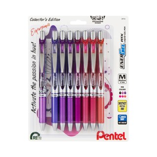 Foto 1 | Foto 1 | Bolígrafo Pentel Energel Rtx De Gel Líquido Retráctil De 0 7 Mm Paquete De 8 - Venta Internacional.
